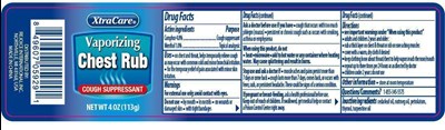 Label Image (Chest Rub Label)